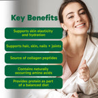 Organika Enhanced Hydrolyzed Collagen Peptides Powder