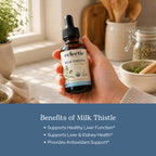 Eclectic Institute Organic Milk Thistle Liquid Extract - 1 fl oz - image 4