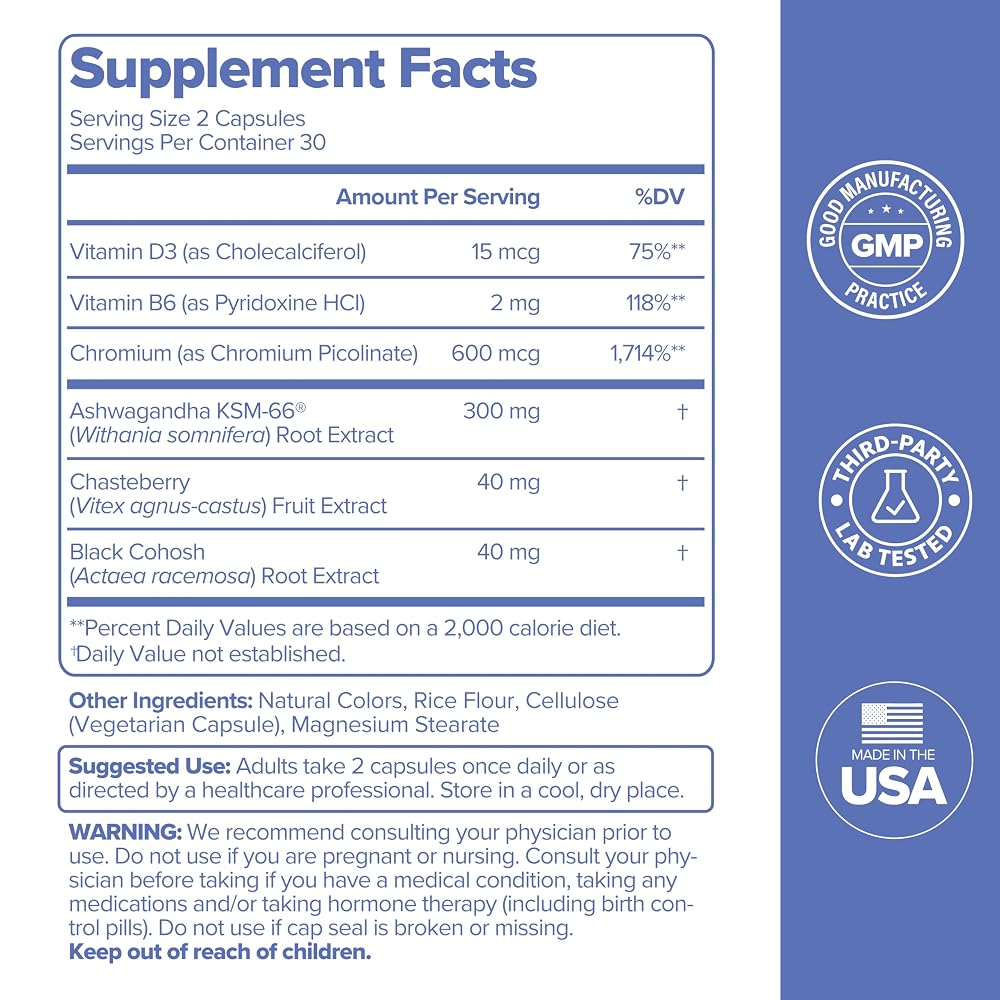 O Positiv MENO Vitamins for Menopause - Hormone-Free Menopause