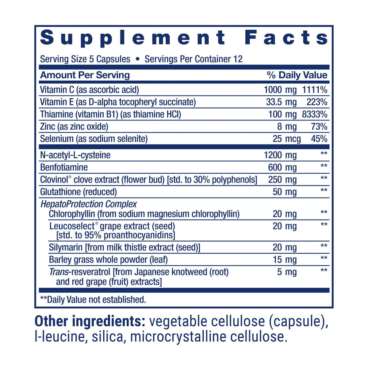 Life Extension Anti-Alcohol Complex - 60 Capsules - image 3