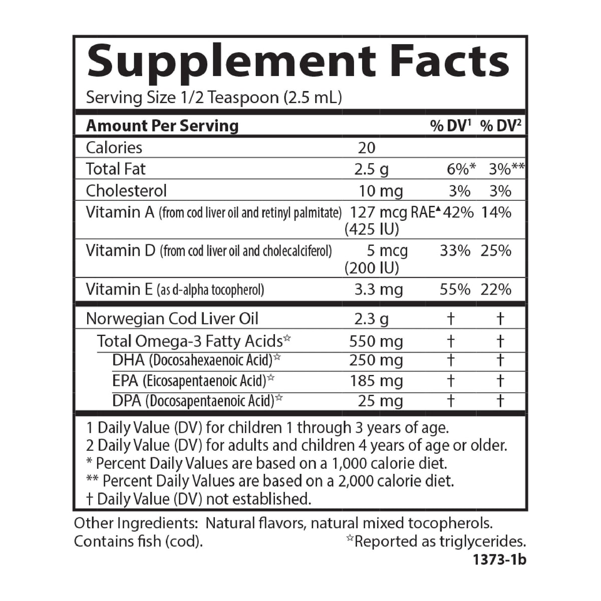 Carlson Kid's Cod Liver Oil 550 mg Omega-3s - 250 mL - image 9