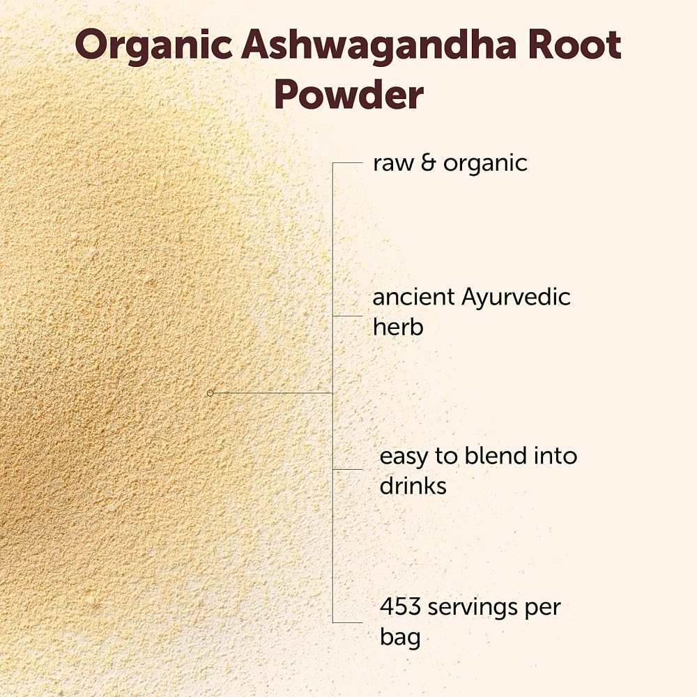 Micro Ingredients Organic Ashwagandha Root Powder - 2 lb - image 3