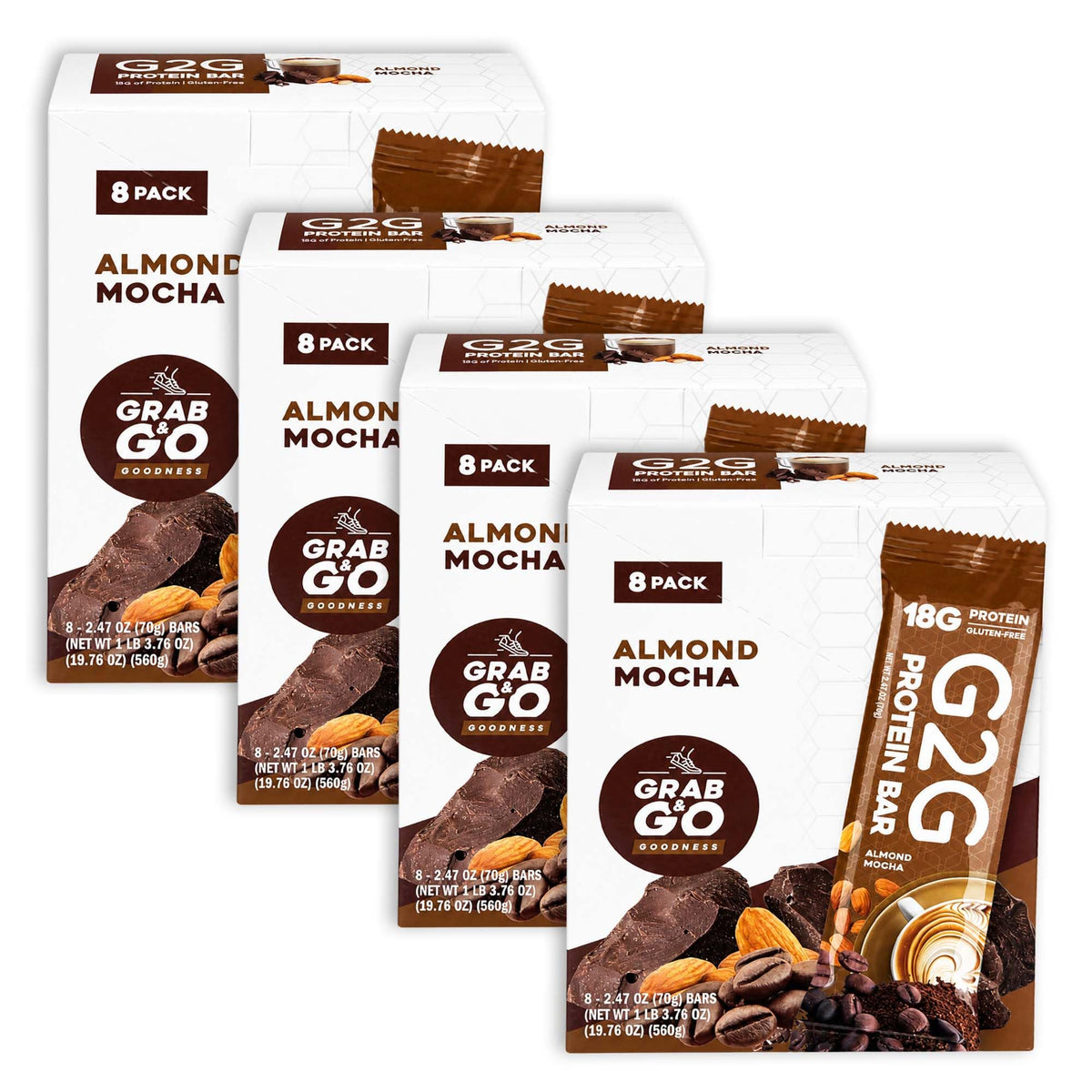 G2G Protein Bar, Almond Mocha Parent