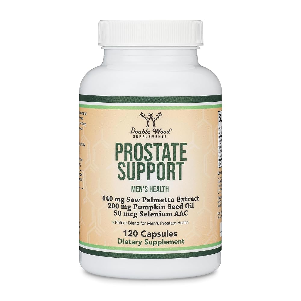 Double Wood Supplements Prostate Support Saw Palmetto + Pumpkin Seed Oil - image 5