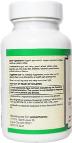 AlchePharma Advanced Eye Care Supplement with Lutein & Zeaxanthin - 60 Capsules - image 3