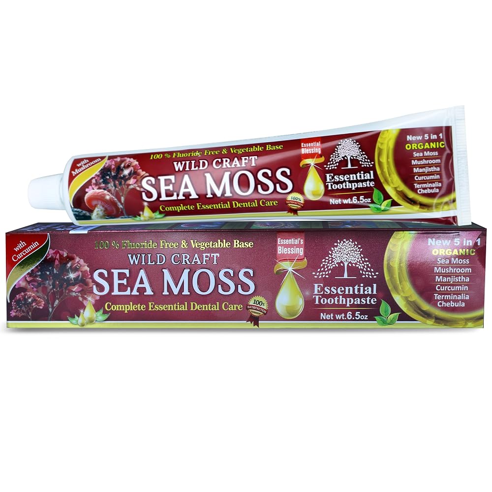 Essential Sea Moss Toothpaste Fluoride Free - 6.5 oz