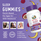 MARYRUTH'S Melatonin 5mg Sleep Gummy with L-Theanine - 60 Count - image 9