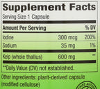 Nature's Way Kelp Thyroid Function Support - 180 Capsules - image 4