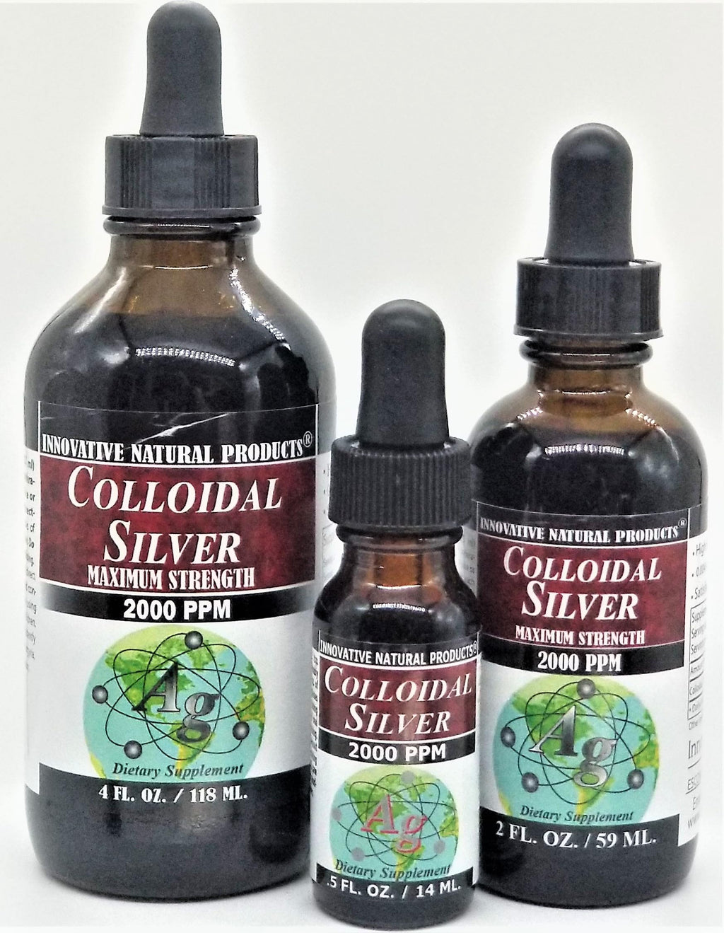 Innovative Natural Products Colloidal Silver 2000 PPM - 4 Fl Oz - image 5