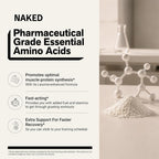 NAKED EAAs Amino Acids Powder - Vegan Essential Amino Acids