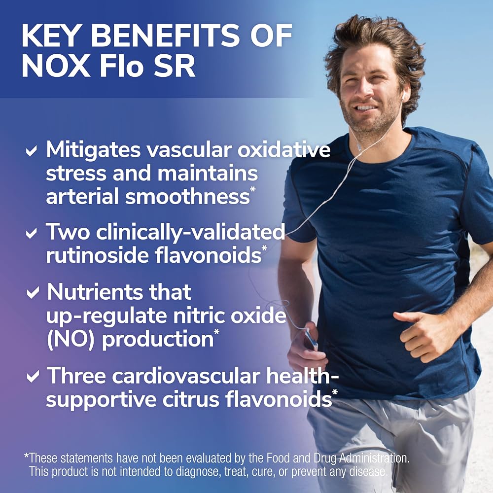 Tesseract NOX Flo SR Nitric Oxide Support - 120 Capsules - image 4