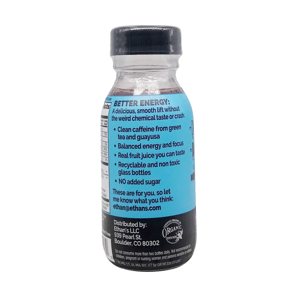 Ethan's Shot Clean Energy Pomegranate Blueberry - 2 Fl Oz - image 4