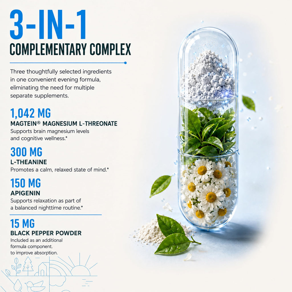 Eleva Nutrition Magnesium L-Threonate Sleep Complex - 120 Capsules - image 3