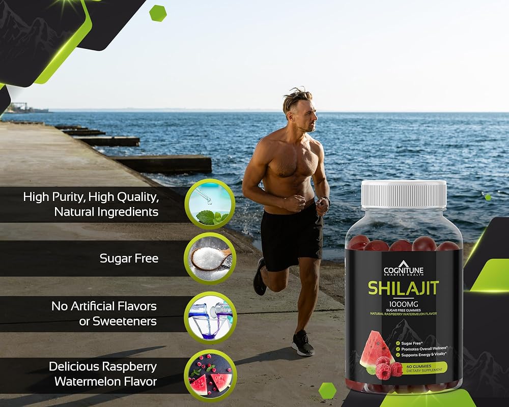 CogniTune Pure Himalayan Shilajit Gummies - 60 Count - image 6