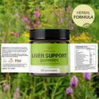 HERBAMAMA Liver Support Gummies Herbal Complex - 60 Gummies - image 7