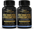 FREZZOR Probiotic + Prebiotic Capsules 60 Billion CFUs - 180 Capsules