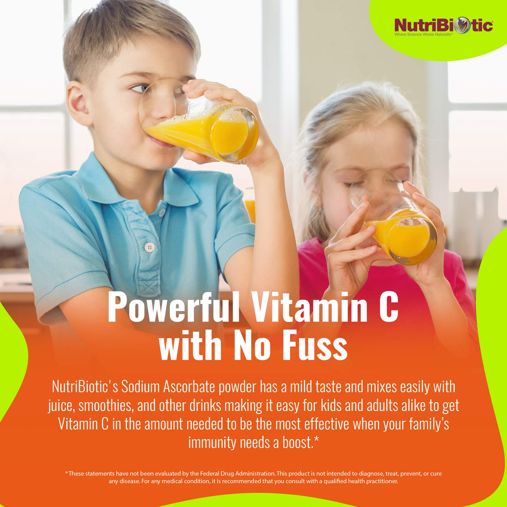 NutriBiotic Sodium Ascorbate Buffered Vitamin C Powder - 16 Oz - image 4