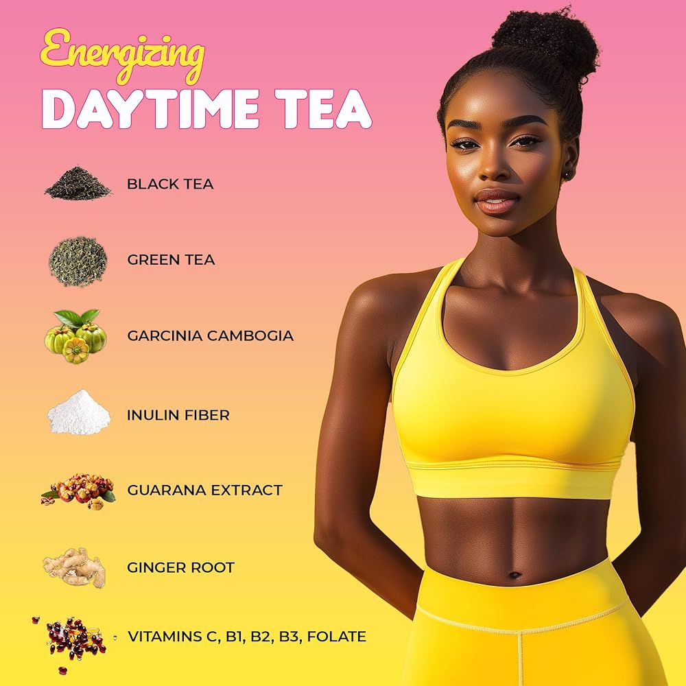 SkinnyBoost Skinny Teas Energizing Daytime Tea Sticks Citrus Mint - 14 oz - image 4