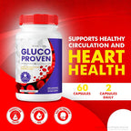 rize labs Gluco Proven Capsules Advanced Formula - 120 Capsules - image 3