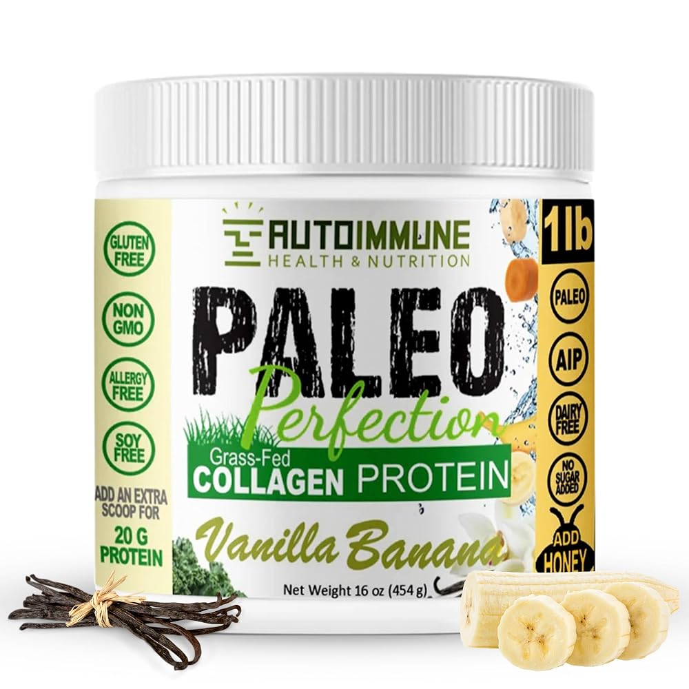 Autoimmune Health & Nutrition Grass Fed Beef Collagen Protein Powder