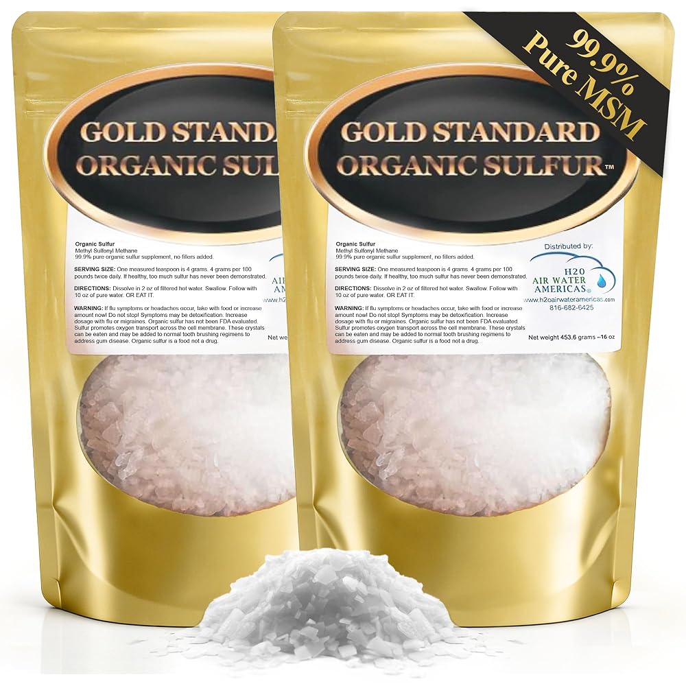 H2O Air Water Americas Gold Standard Organic Sulfur - image 2
