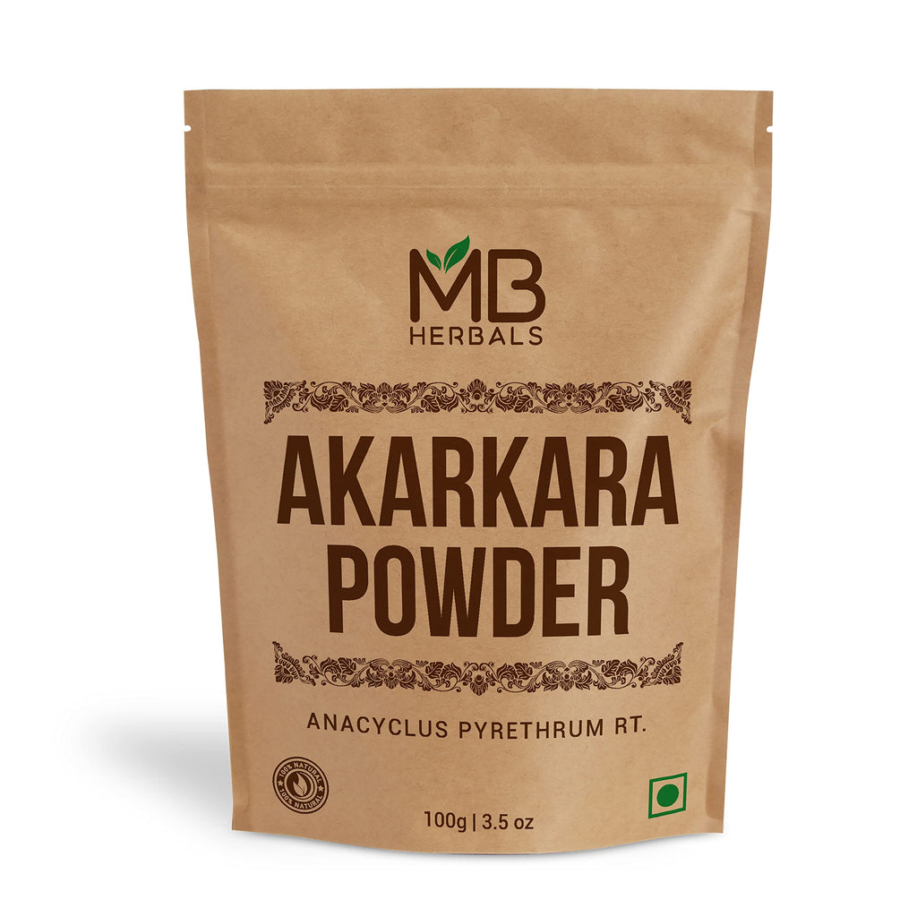 MB Herbals Anacyclus pyrethrum Root Powder - 100g