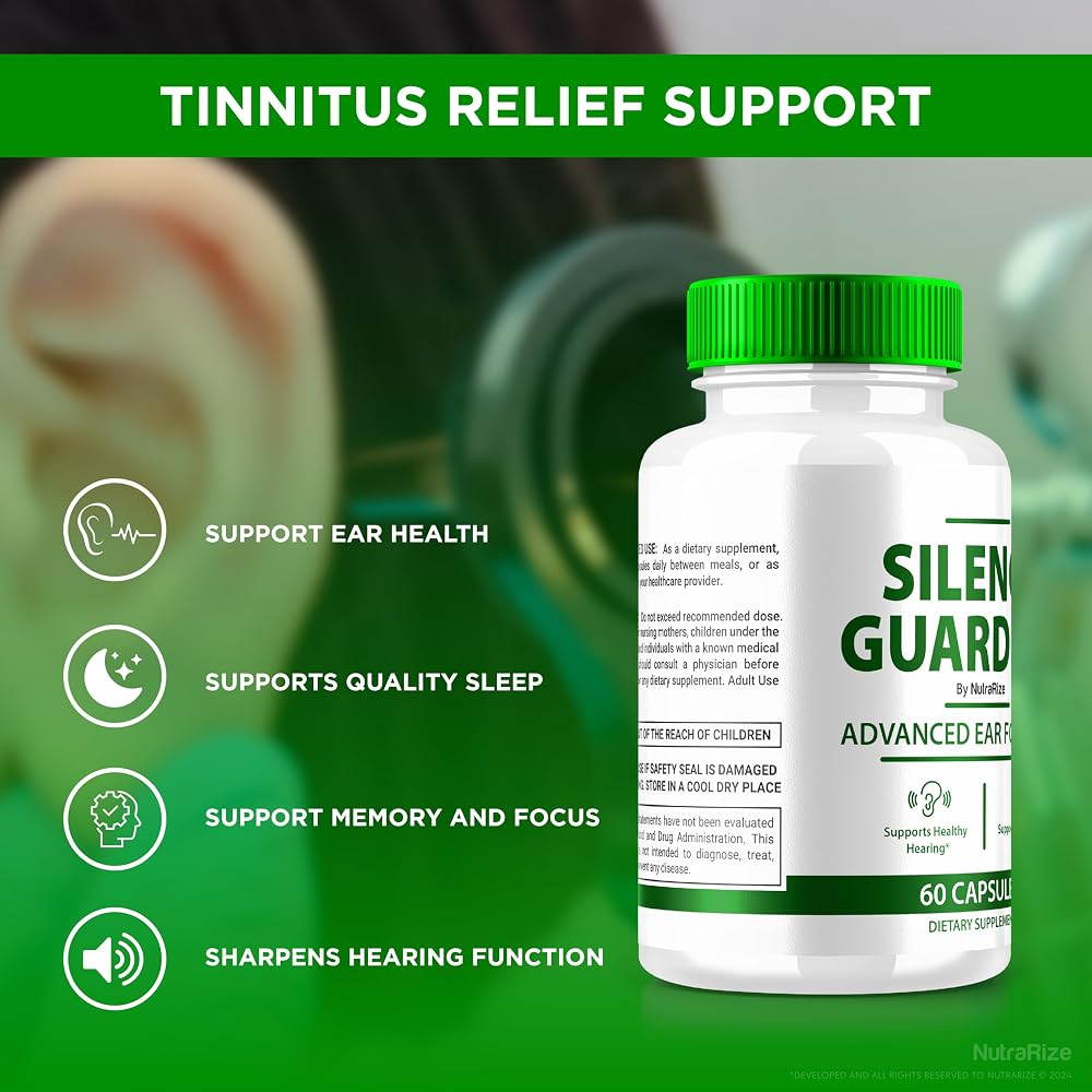 NutraRize Silence Guardian Advanced Ear Formula - 120 Capsules - image 7