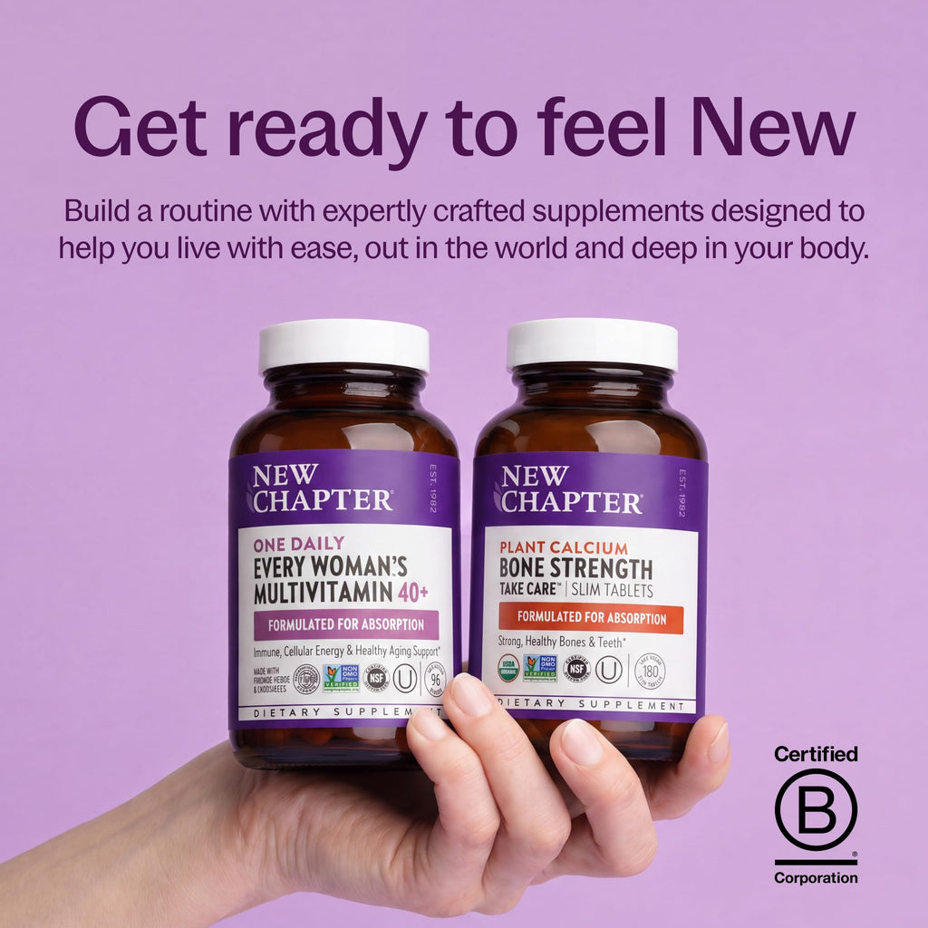 New Chapter Bone Strength Take Care Calcium - 120 Tablets - image 8