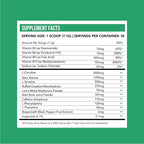 Just Move Sour Watermelon Energy Rush Pre-Workout Powder - 30 Servings - image 5
