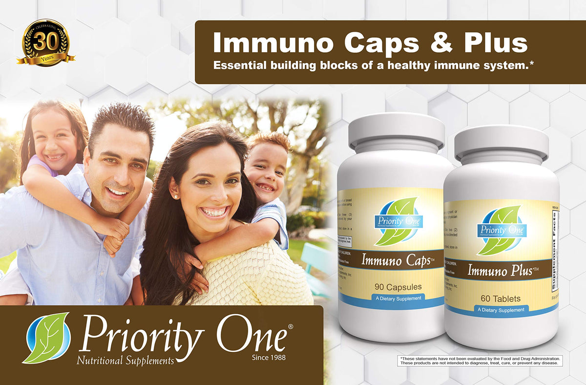 Priority One Immuno Caps Immune Support - 90 Capsules - image 6