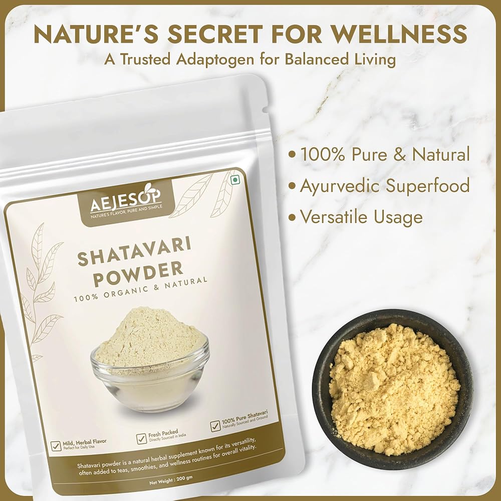 AEJESOP Shatavari Powder - 7 oz (200g) - image 3
