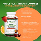 Zaytun Vitamins Halal Adult Multivitamin Gummies - 90 Count - image 6