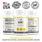 ALPHA RISE ADK 5 Vitamin Supplement with Olive Oil - 90 Capsules - image 5