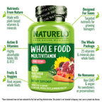 NATURELO Whole Food Multivitamin for Teens