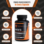 NutriTorch Multivitamin for Men with Vitamins A, C & D - 60 Capsules - image 2