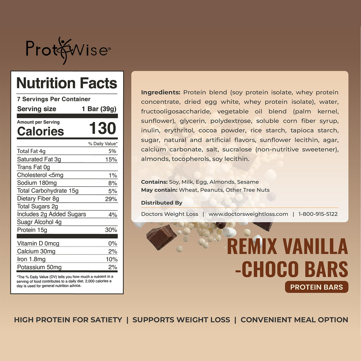 ProtiWise - Chocolate Flavour Protein Bars - Parent