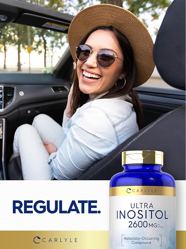 Carlyle Inositol Supplement 2600mg - 200 Capsules - image 6