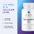 Dr. Emil Resveratrol Supplement with Quercetin