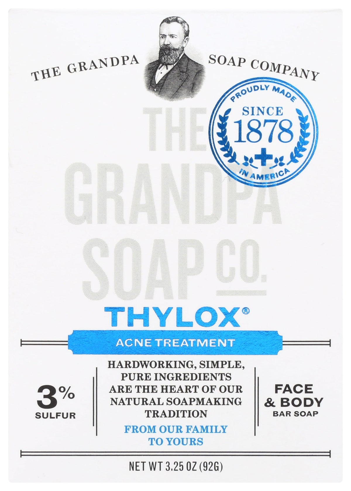 Grandpa's Thylox Medicated Soap Bar - 3.25 oz