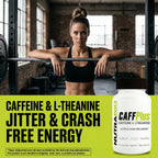 NutraBio CaffPlus Dual Source Caffeine with Theanine - 60 Vegetarian Capsules - image 8