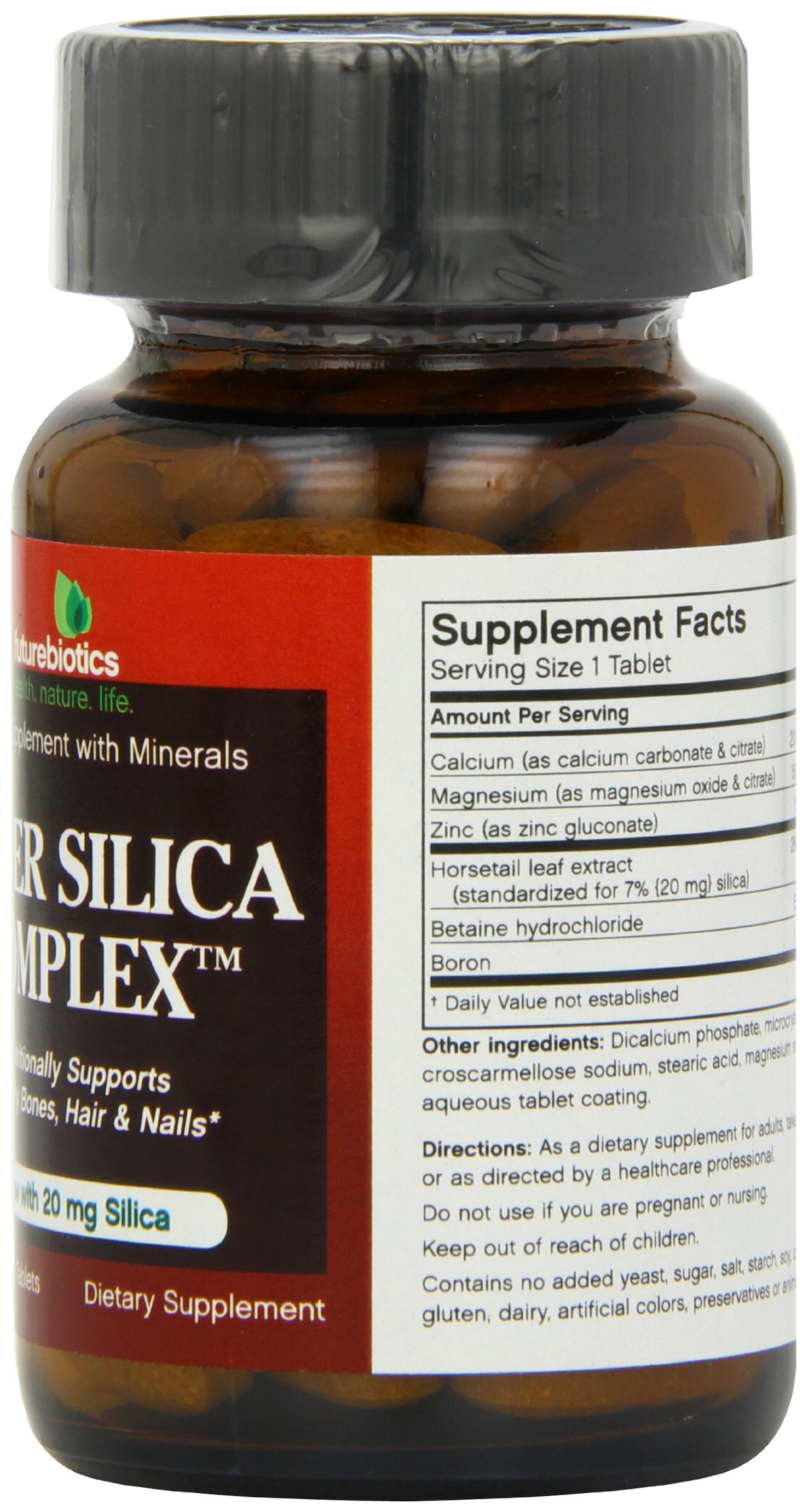 Futurebiotics Super Silica Complex Vegetarian Tablets - 120 Count - image 3