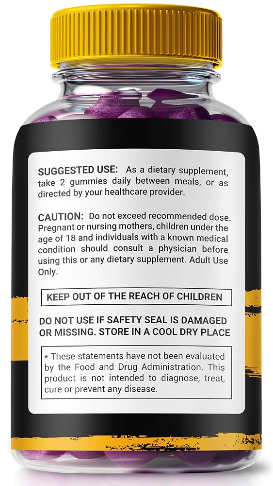 NutraRize Peak Thrust Gummies for Men Energy & Stamina - 120 Gummies - image 3