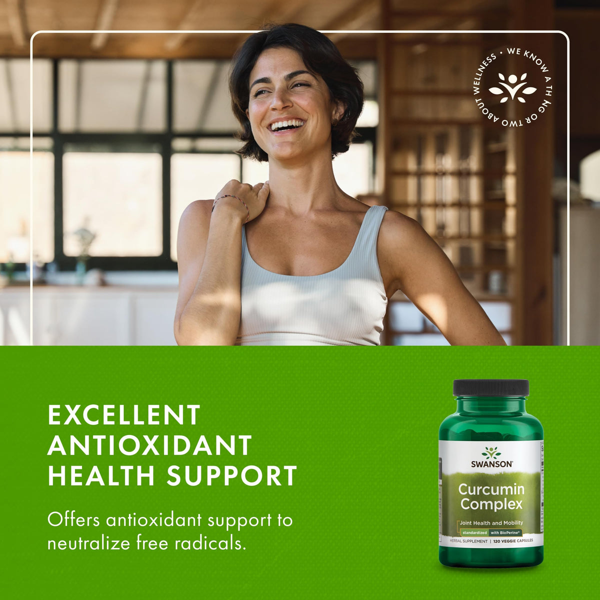 Swanson Curcumin Complex with BioPerine - 240 Vegetarian Capsules - image 6