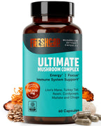FreshCap Mushrooms Ultimate Mushroom Complex - 60 Capsules