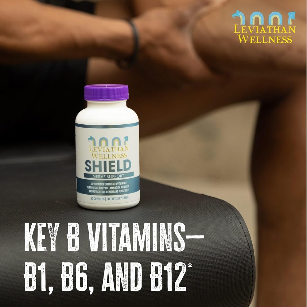 Leviathan Wellness Shield Nerve Health Support - 90 Capsules - image 4