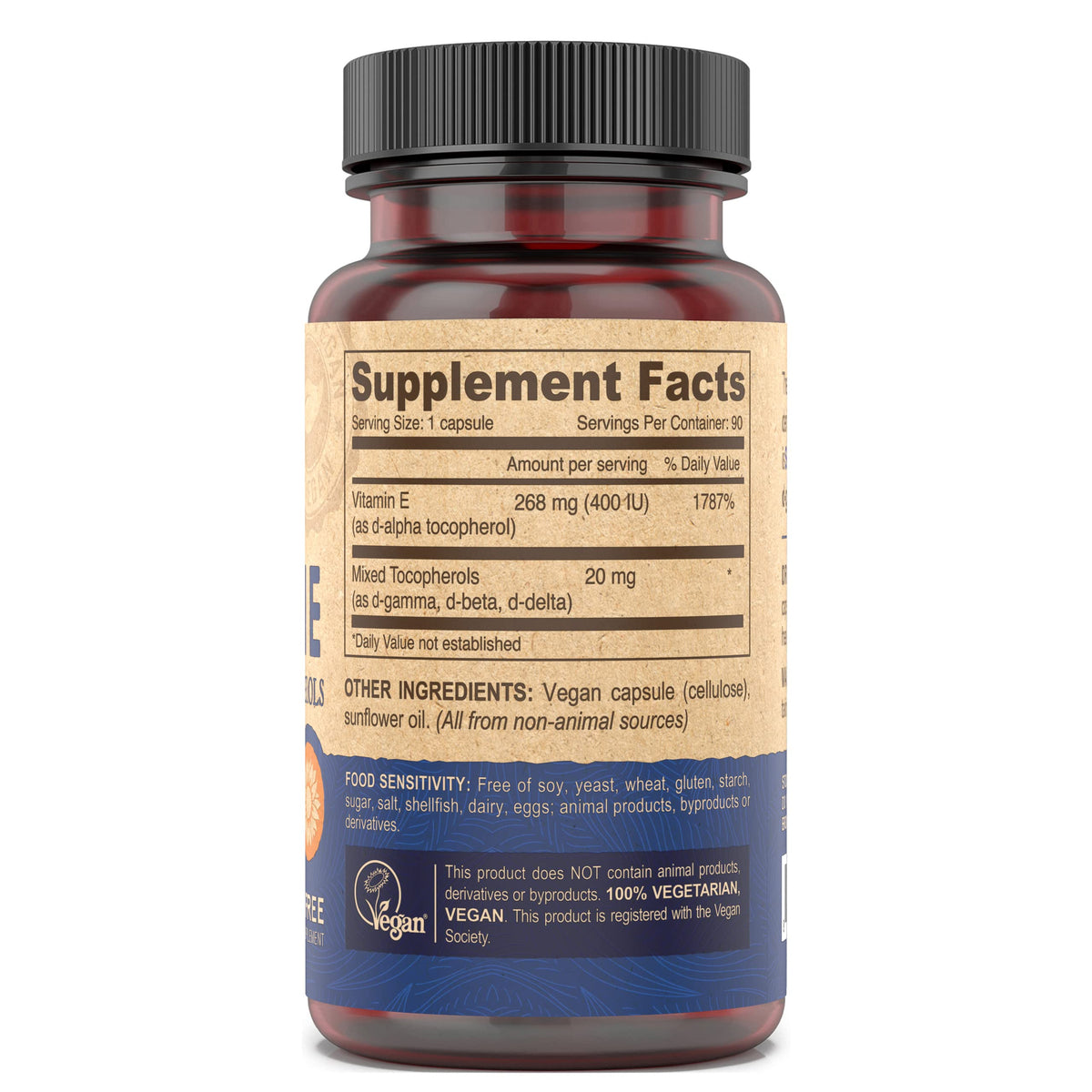DEVA Vitamin E 400 IU