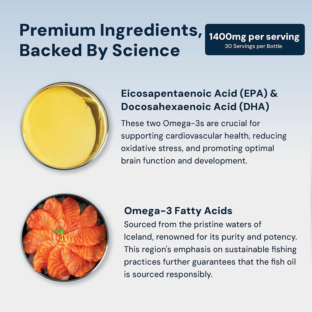 HPN N(4) Omega-3 3000 mg EPA/DHA for Joint & Brain - 60 Softgels - image 3