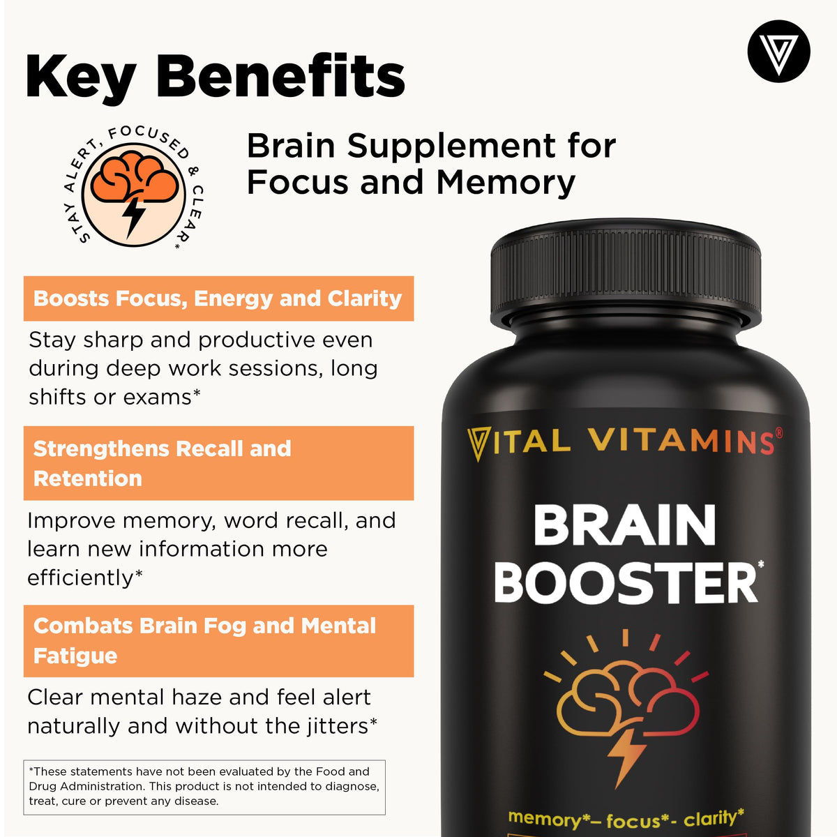Vital Vitamins Brain Booster Parent