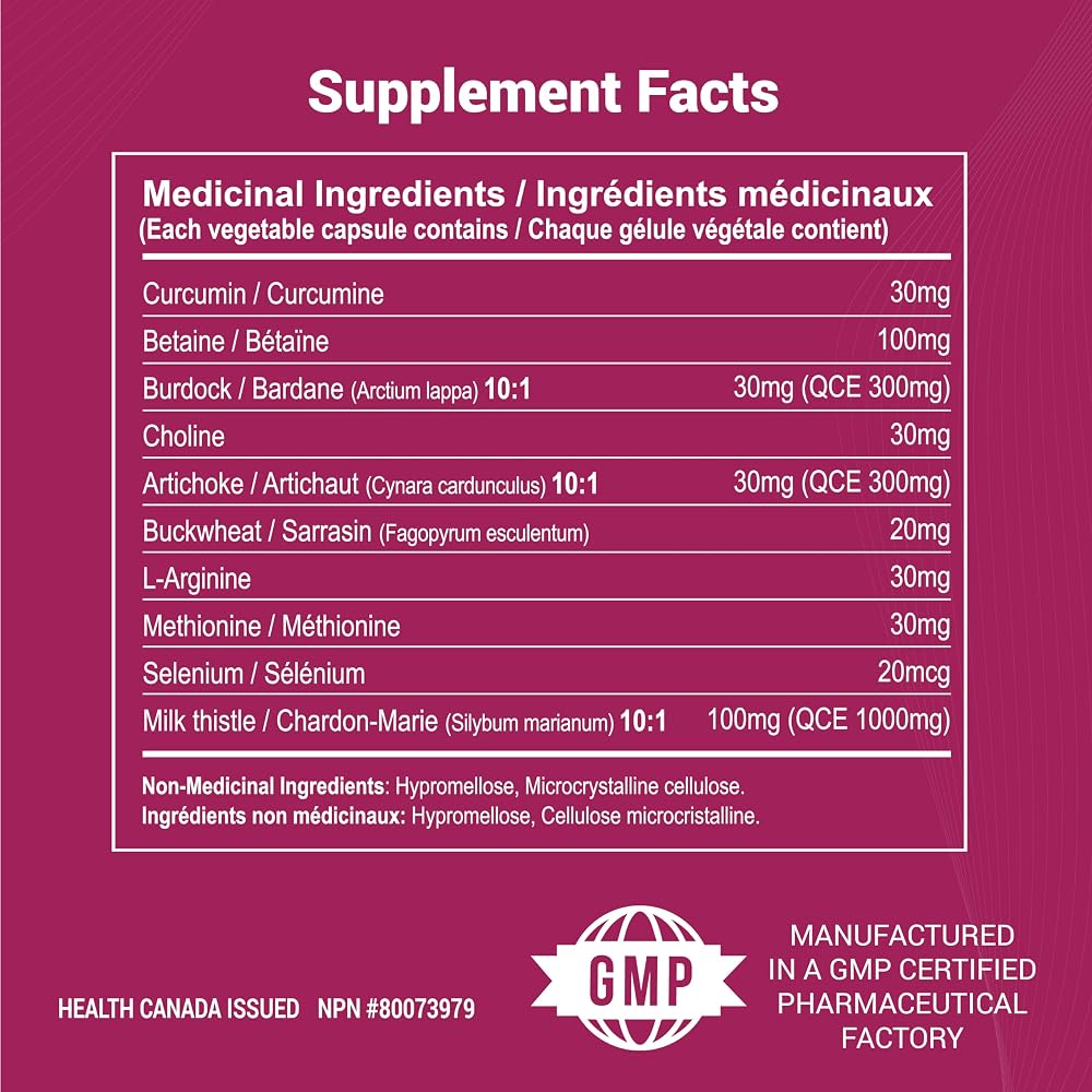 Unique Formula Liver Support Supplement - 90 Capsules - image 8