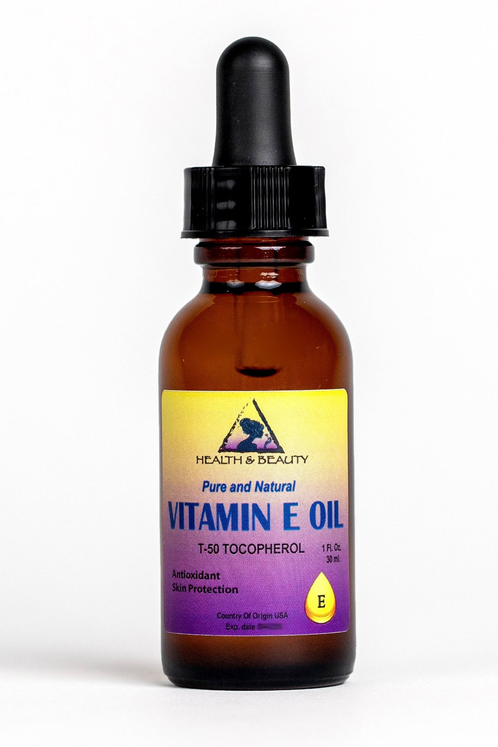 HEALTH & BEAUTY Tocopherol T-50 Vitamin E Oil - 1 oz